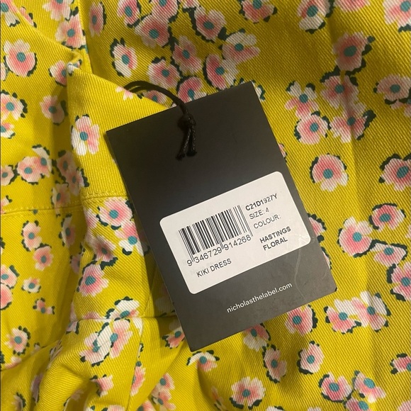 Nicholas Kiki Dress in Hastings Floral Print. - Picture 7 of 8